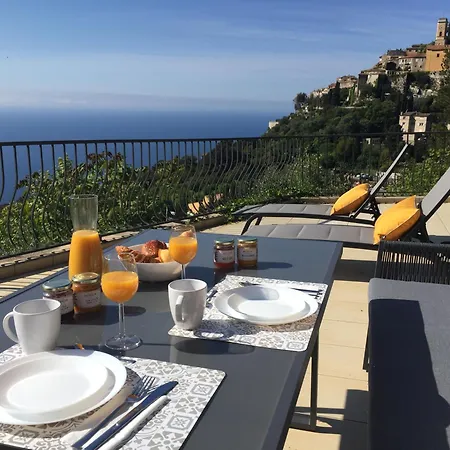 Village Proche Monaco Fabuleuse Vue Et Vieux Village Èze